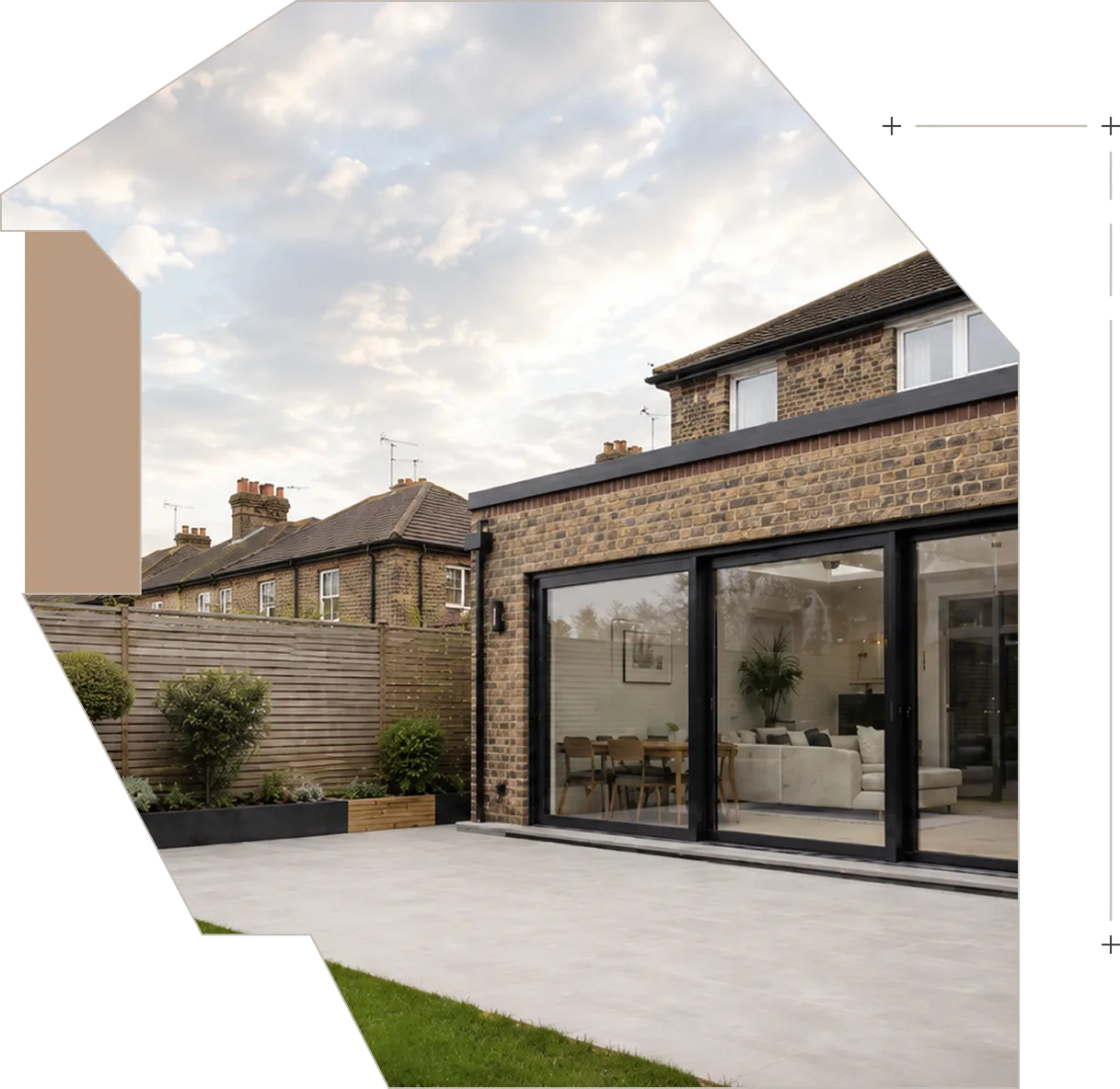 Completed home renovation project in London